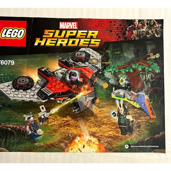 LOT of LEGO Super Heroes Instruction Manuals ONLY (no legos) Lot #4 - Picture 9 of 9